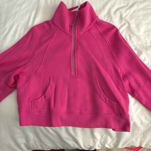 Lululemon Scuba Oversized Funnel Neck Half Zip